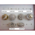 Rhinestone Colorful Rings (XJW1034)